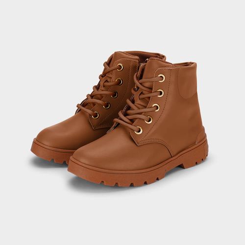 Bota Infantil Bibi Urban Coturno Marrom