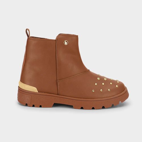 Bota Infantil Bibi Urban Coturno Marrom