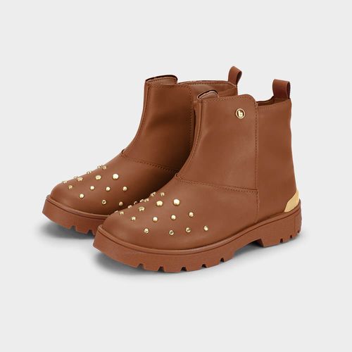 Bota Infantil Bibi Urban Coturno Marrom