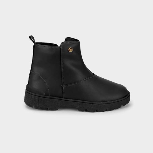 Bota Infantil Bibi Urban Coturno Preta