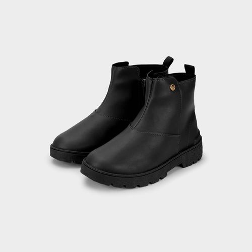Bota Infantil Bibi Urban Coturno Preta