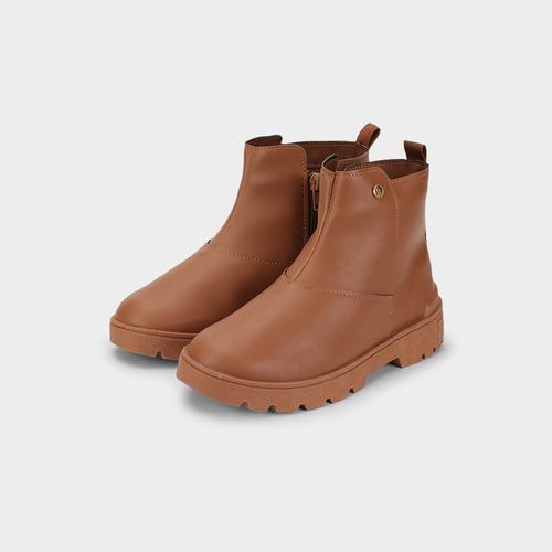 Bota Infantil Bibi Urban Coturno Marrom