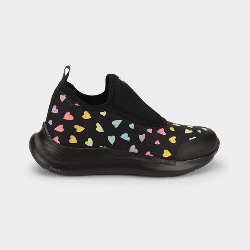 Tênis Infantil Bibi Action Preto de Corações