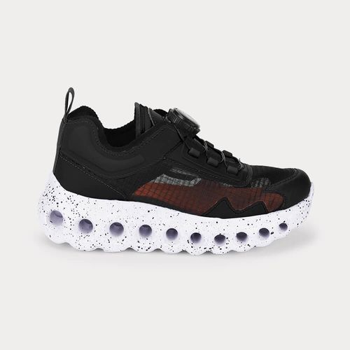 Tênis Infantil Bibi Roller Sport Preto com Branco