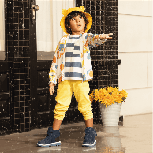Bota Infantil Bibi Roller 2.0 Drop Azul Marinho