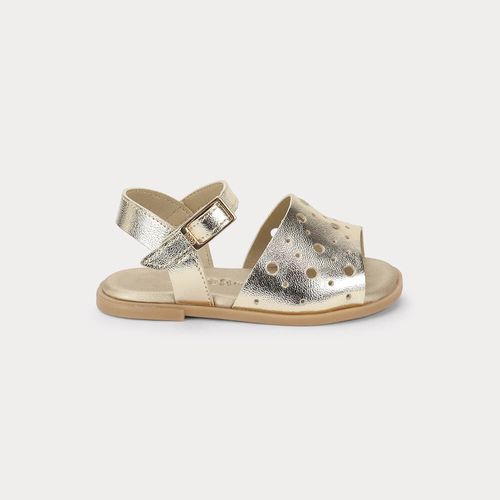 Sandália Infantil Bibi Shine Mini Dourada