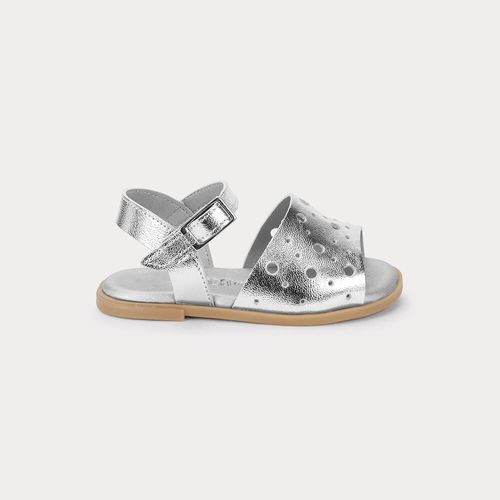 Sandália Infantil Bibi Shine Mini Prata