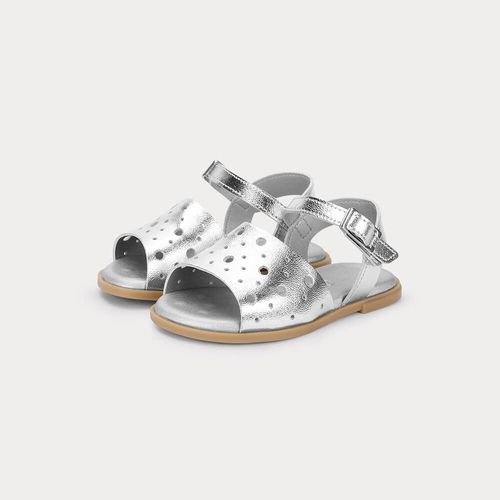Sandália Infantil Bibi Shine Mini Prata