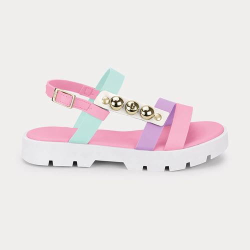 Sandália Infantil Bibi Plataforma 2.0 Rosa