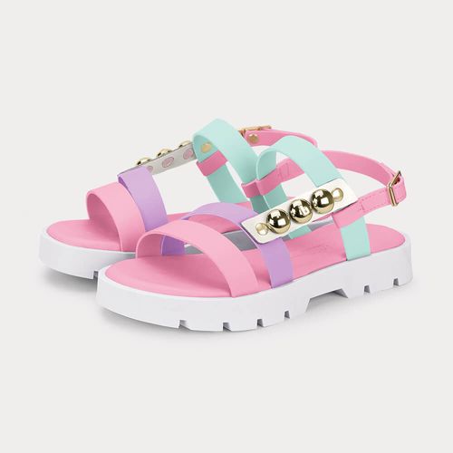 Sandália Infantil Bibi Plataforma 2.0 Rosa