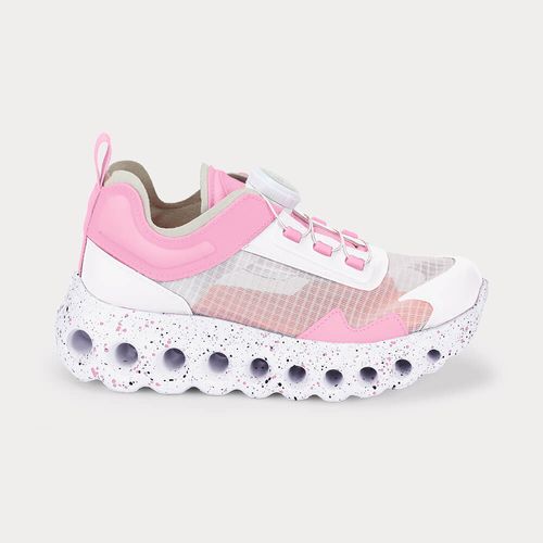 Tênis Infantil Bibi Roller Sport Branco com Rosa