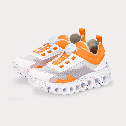 Tênis Infantil Bibi Roller Sport Branco com Laranja