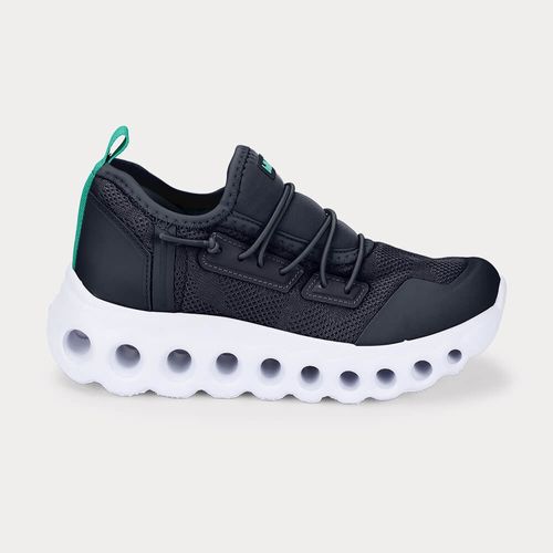Tênis Infantil Bibi Roller Sport Azul Marinho com Verde