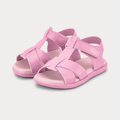 Sandália Infantil Bibi Baby Soft II Rosa