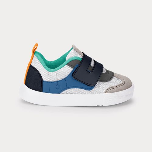 Tênis Infantil Bibi Agility Mini II Branco e Azul