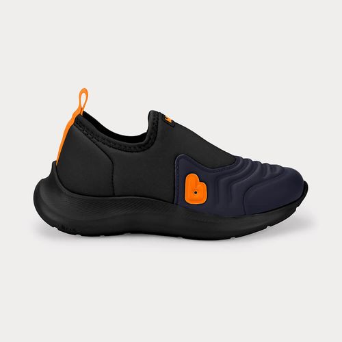 Tênis Infantil Bibi Action Preto com Azul Marinho