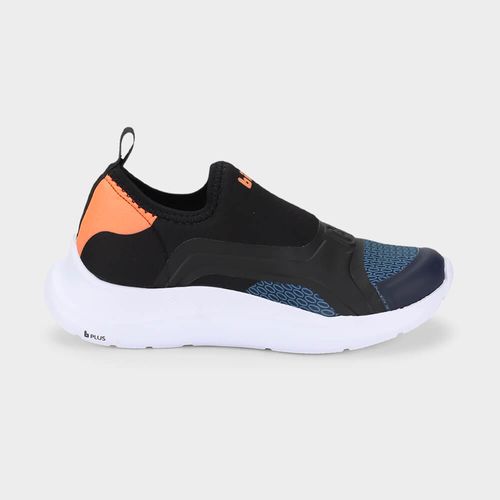 Tênis Infantil Bibi Action Preto com Azul Marinho