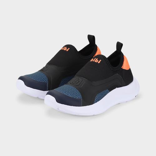 Tênis Infantil Bibi Action Preto com Azul Marinho