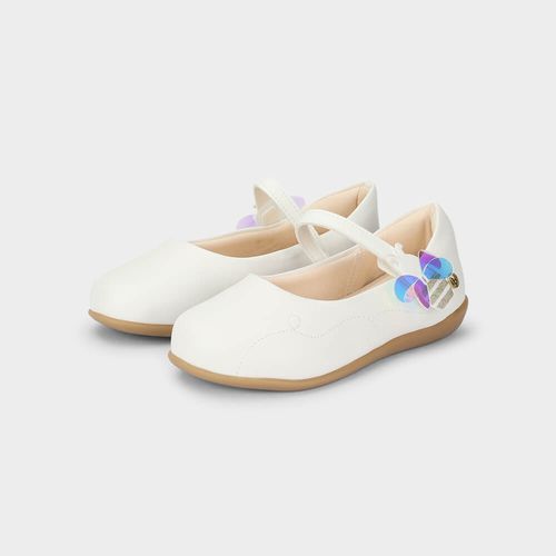 Sapatilha Infantil Bibi Candy Mini Branca de Abelha