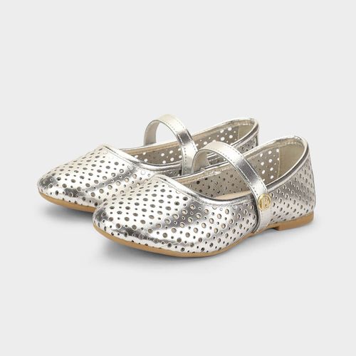 Sapatilha Infantil Bibi Ballerina Basic Prata