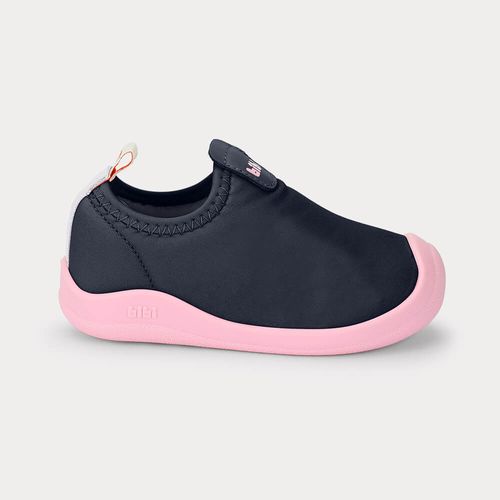 Tênis Infantil Bibi Fisioflex 5.0 Azul Marinho com Rosa