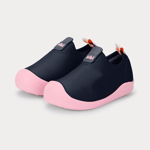 Tênis Infantil Bibi Fisioflex 5.0 Azul Marinho com Rosa