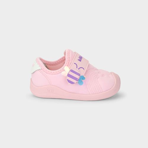 Tênis Infantil Bibi Fisioflex 5.0 Rosa de Abelha