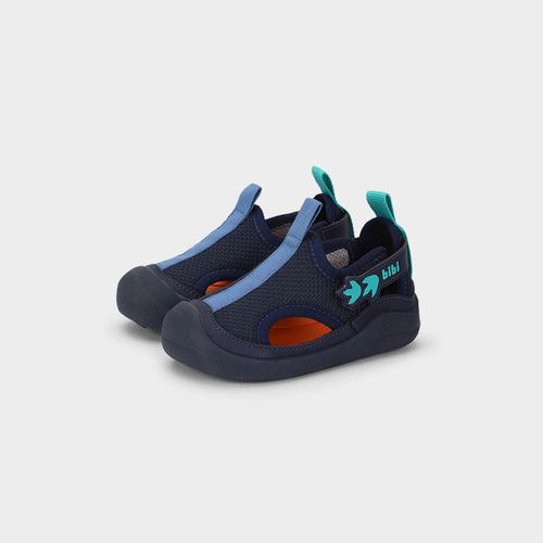 Tênis Infantil Bibi Fisioflex 5.0 Azul de Dinossauro