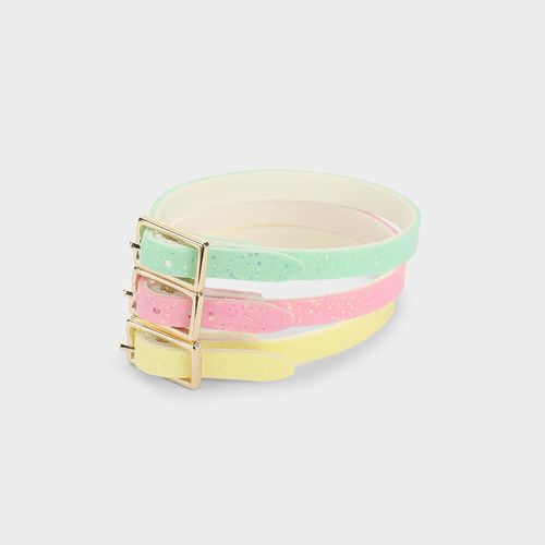 Kit de Pulseiras Coloridas Infantis Bibi