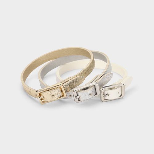 Kit de Pulseiras Metalizadas Infantis Bibi