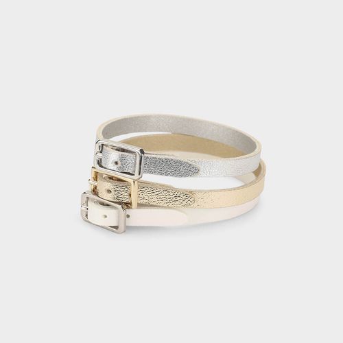 Kit de Pulseiras Metalizadas Infantis Bibi