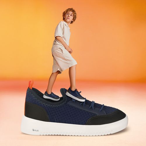 Tênis Infantil Bibi New Way Azul Marinho com Preto