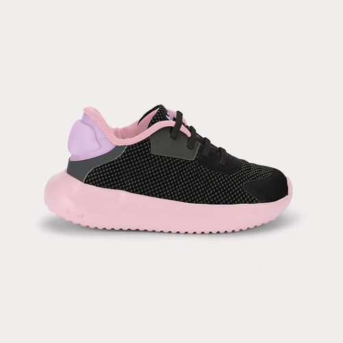 Tênis Infantil Bibi Flash Preto com Rosa