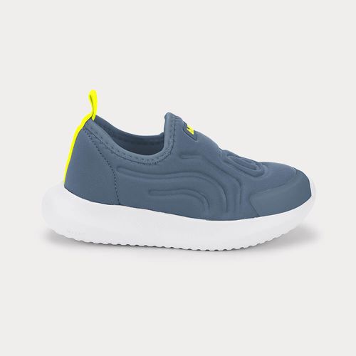 Tênis Infantil Bibi Flash Azul com Amarelo