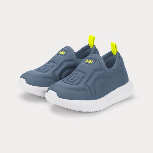 Tênis Infantil Bibi Flash Azul com Amarelo