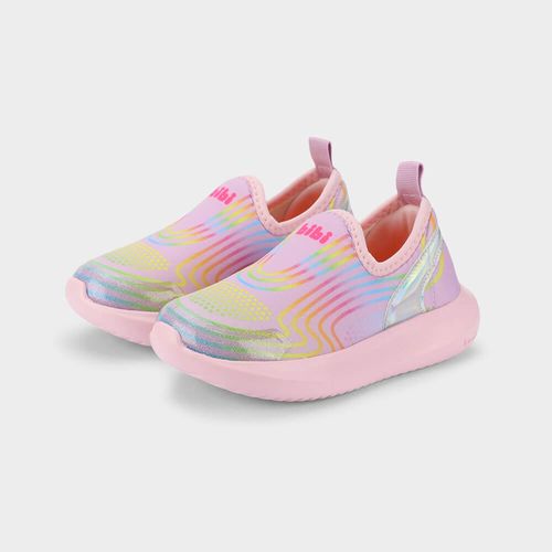 Tênis Infantil Bibi Flash Rosa com Lilás