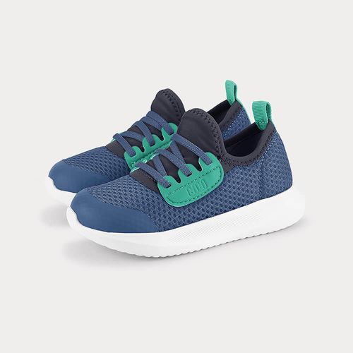 Tênis Infantil Bibi Flash Azul com Branco