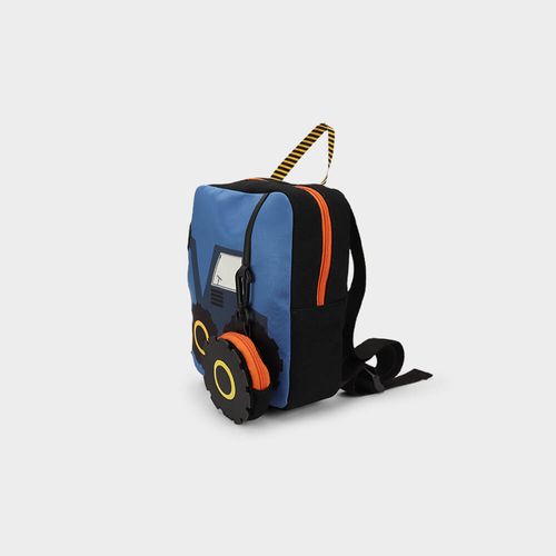 Mochila Infantil Bibi Azul de Escavadeira
