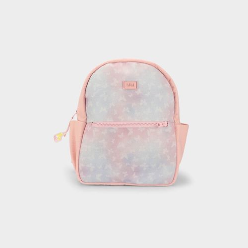Mochila Infantil Bibi Rosa de Borboleta