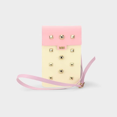 Bolsa Infantil Bibi Rosa com Bege