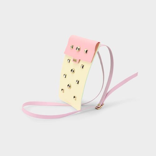Bolsa Infantil Bibi Rosa com Bege