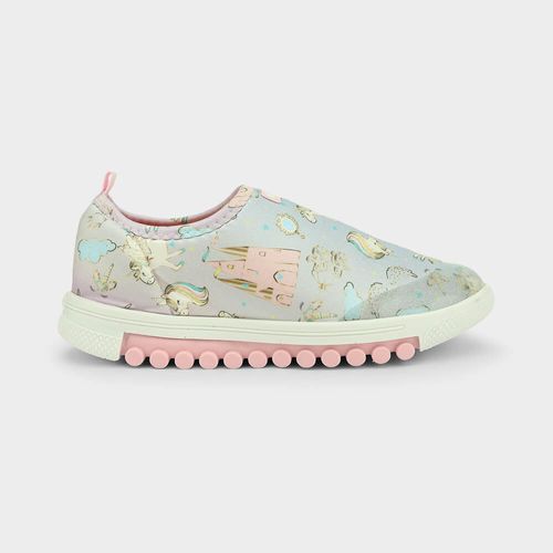 Tênis Infantil Bibi Roller New Rosa de Unicórnio
