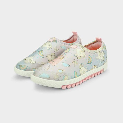 Tênis Infantil Bibi Roller New Rosa de Unicórnio