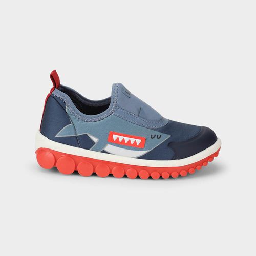 Tênis Infantil Bibi Roller 2.0 Azul de Tubarão