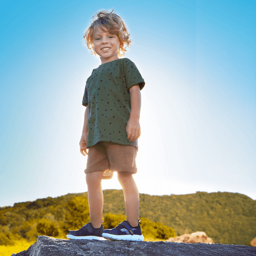 Tênis Infantil Bibi Energy Baby 2.0 Preto de Dinossauro