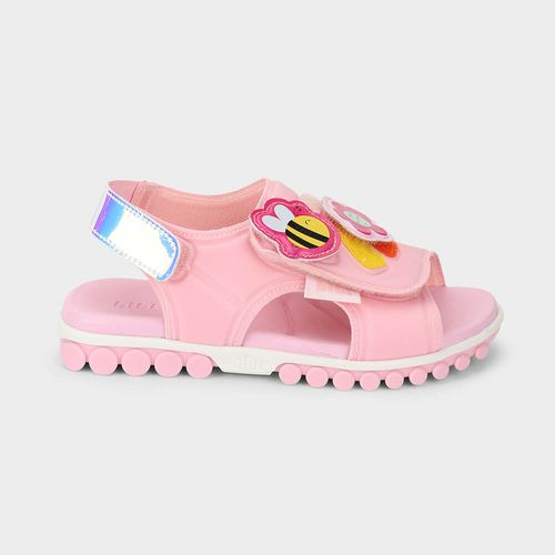 Sandália Infantil Bibi Summer Roller Sport 2.0 Rosa de Abelha