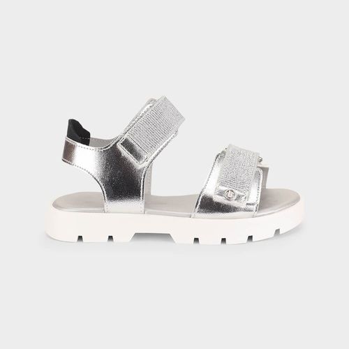 Sandália Infantil Bibi Plataforma 2.0 Prata