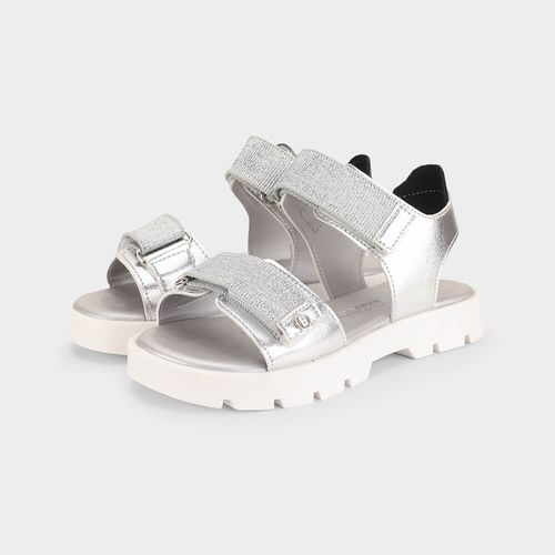 Sandália Infantil Bibi Plataforma 2.0 Prata