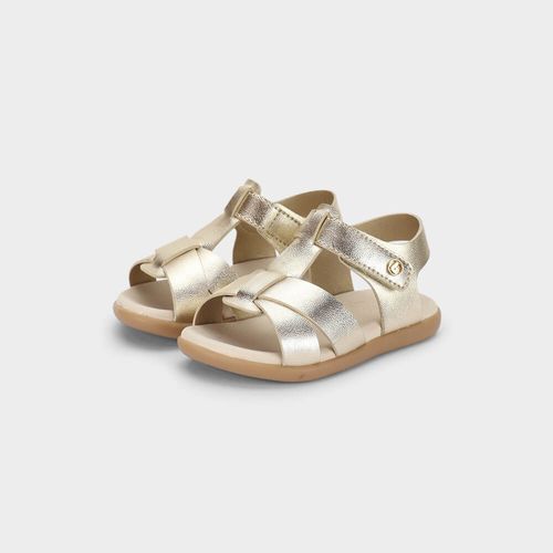 Sandália Infantil Bibi Baby Soft II Dourada