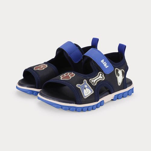 Sandália Infantil Bibi Summer Roller Sport 2.0 Azul de Cachorro